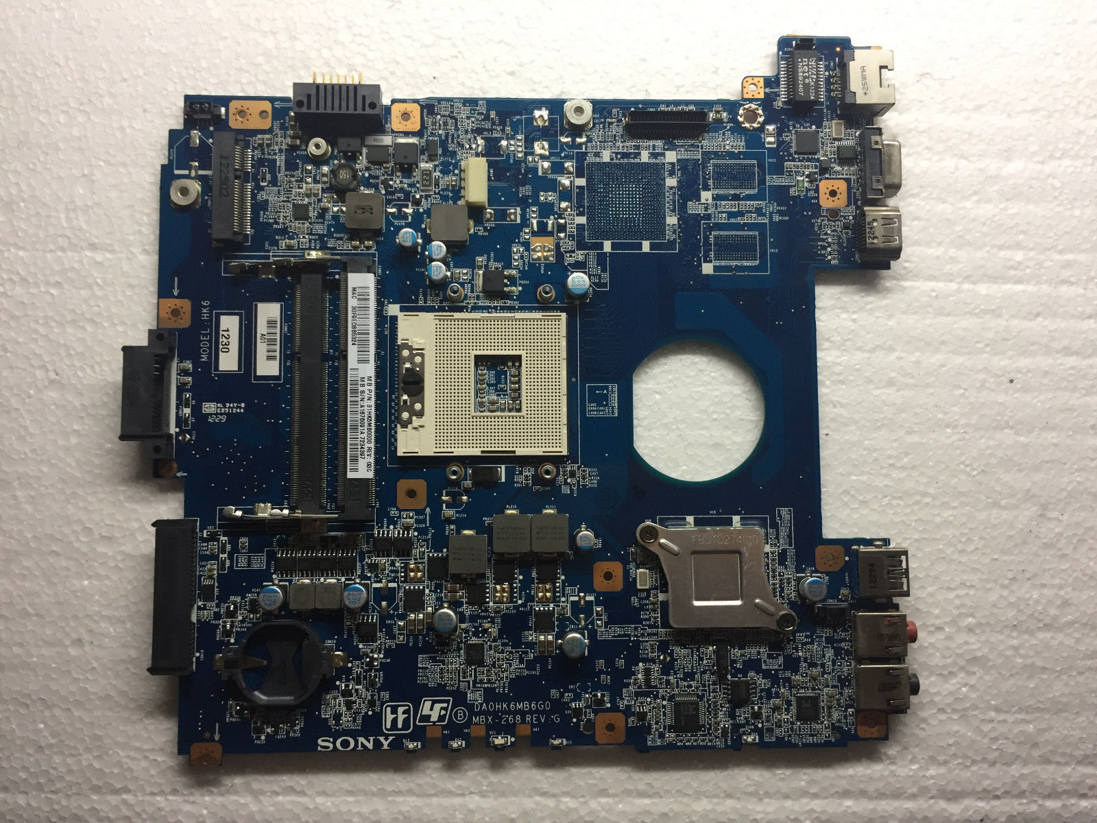SONY SVE141 SVE141D11L LAPTOP INTEL HK6 DA0HK6MB6G0 MOTHERBOARD S989